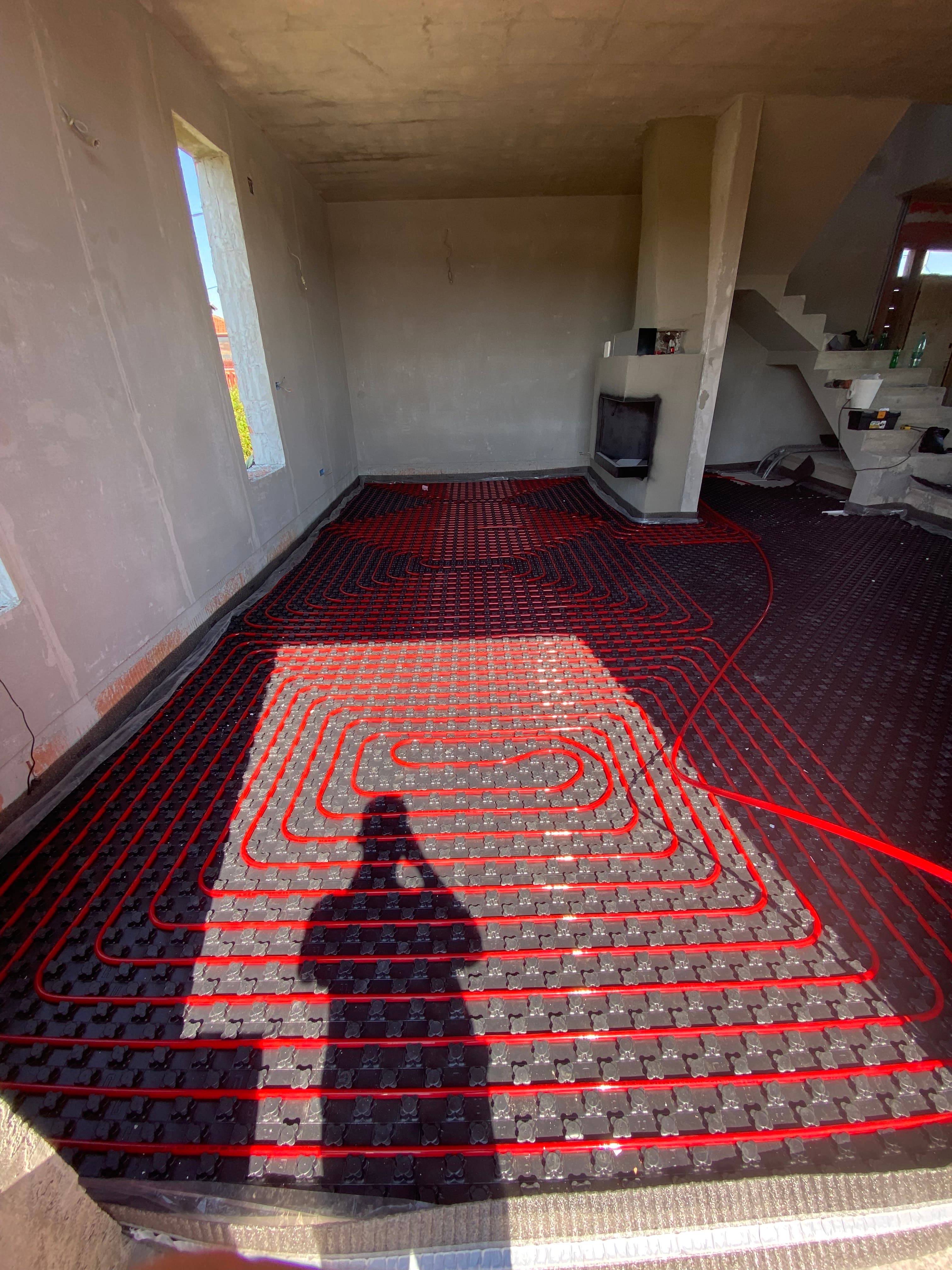 Postavljanje podnog i zidnog grejanja